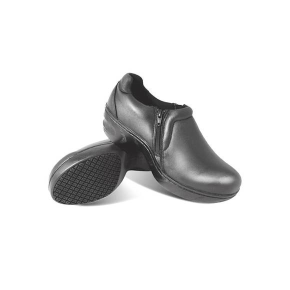 NEW GENUINE GRIP women's 460 slip-on zipper boot in black - Picture 1 of 2